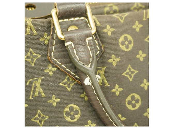 Borsa Louis Vuitton Monogram Mini Lin Speedy 30 Damier ebene - vista 10