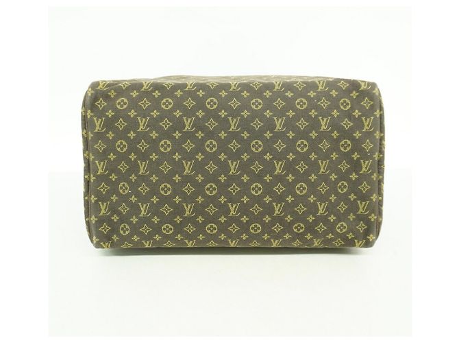 Borsa Louis Vuitton Monogram Mini Lin Speedy 30 Damier ebene - vista 3