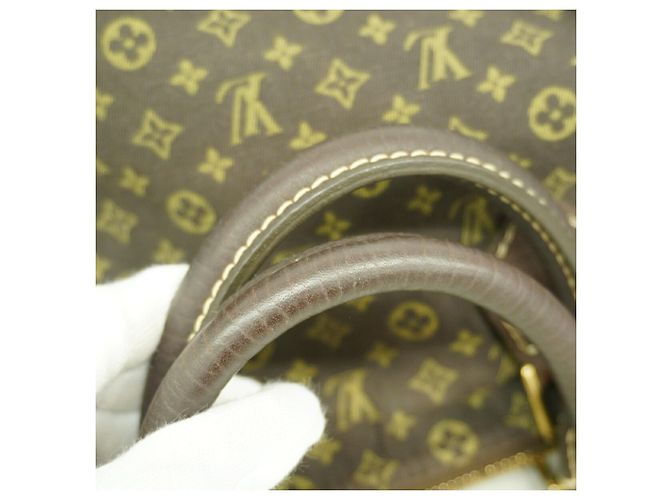 Borsa Louis Vuitton Monogram Mini Lin Speedy 30 Damier ebene - vista 8