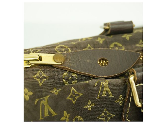 Borsa Louis Vuitton Monogram Mini Lin Speedy 30 Damier ebene - vista 9