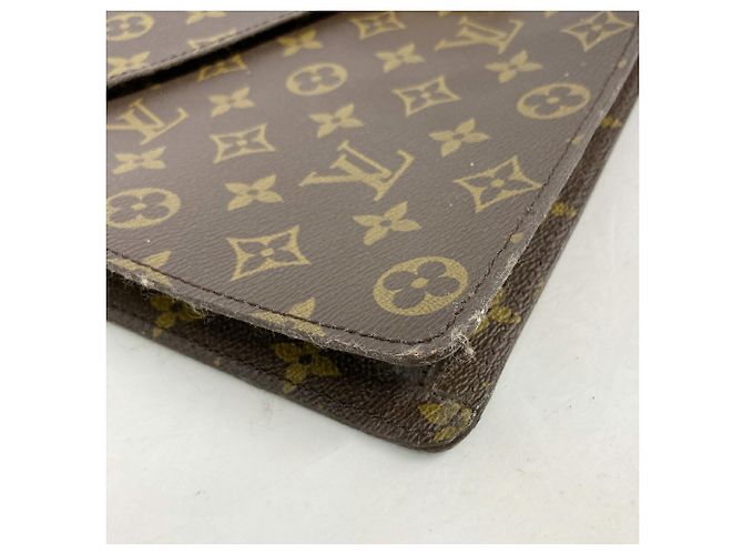 Pochette Louis Vuitton Monogram Marron - vue 8