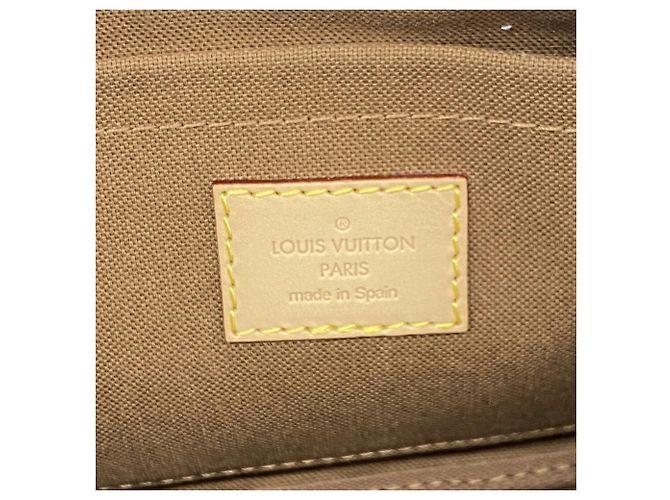 Louis Vuitton Monogram Multipochette Accessoires Schultertasche Braun Khaki - Ansicht 5