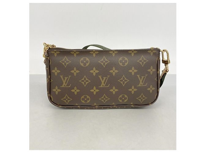 Louis Vuitton Monogram Multipochette Accessoires Schultertasche Braun Khaki - Ansicht 8