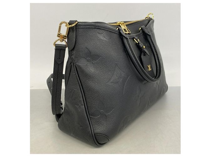 Borsa Louis Vuitton Monogram Empreinte Trianon MM Nero - vista 2