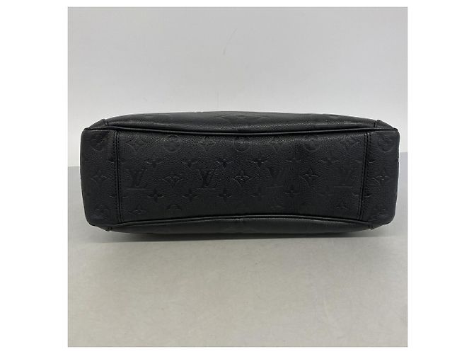 Borsa Louis Vuitton Monogram Empreinte Trianon MM Nero - vista 3