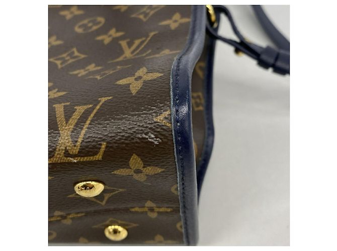 Borsa Louis Vuitton Monogram Popincourt PM Marrone - vista 6