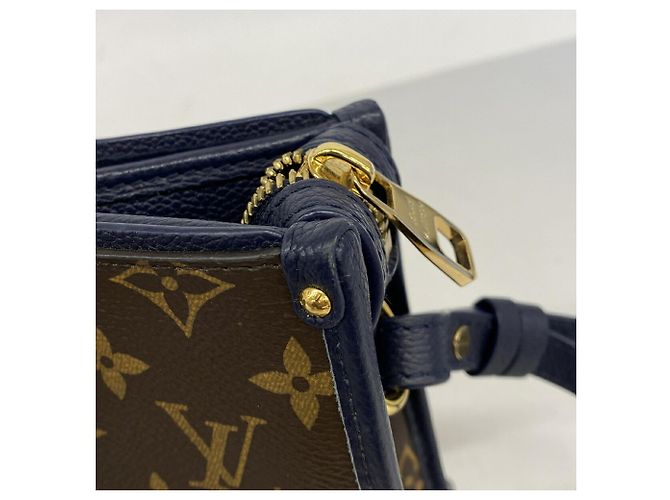Borsa Louis Vuitton Monogram Popincourt PM Marrone - vista 8
