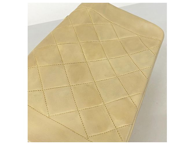 Borsa a tracolla Chanel Diana Chain Beige - vista 8