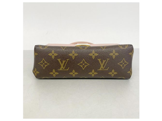 Borsa Louis Vuitton Monogram Rocky BB Marrone Rosa - vista 3