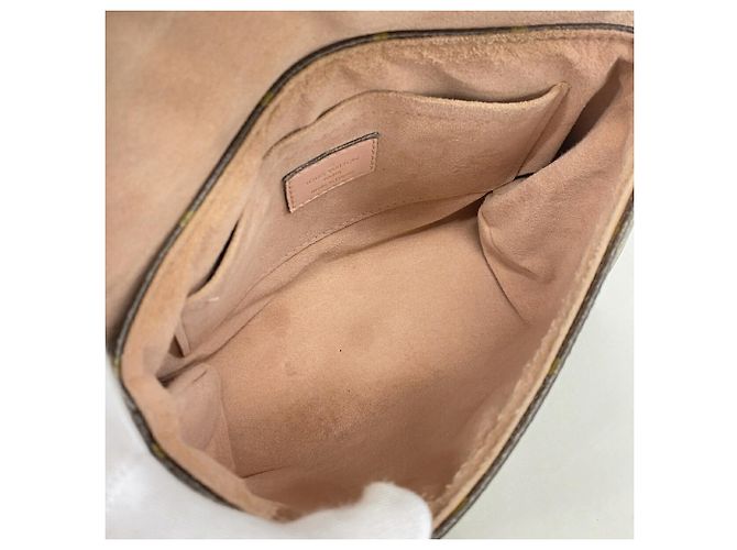 Borsa Louis Vuitton Monogram Rocky BB Marrone Rosa - vista 4
