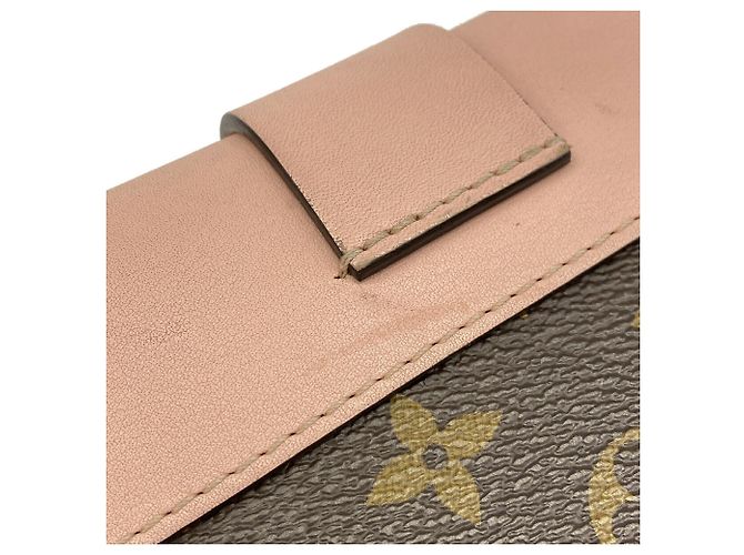 Borsa Louis Vuitton Monogram Rocky BB Marrone Rosa - vista 7