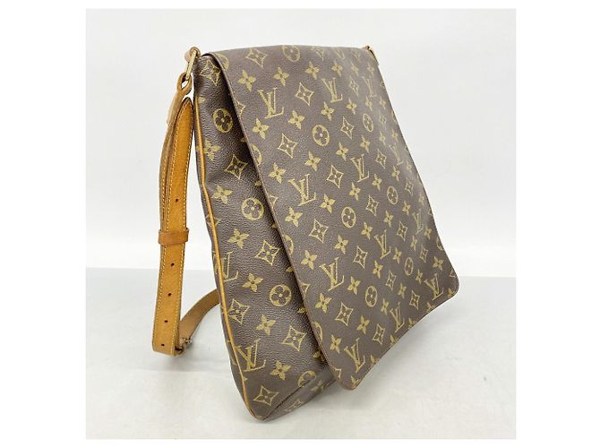 Borsa a tracolla Louis Vuitton Monogram Musette Marrone - vista 2