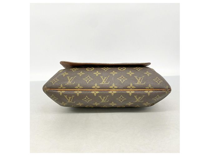 Borsa a tracolla Louis Vuitton Monogram Musette Marrone - vista 3