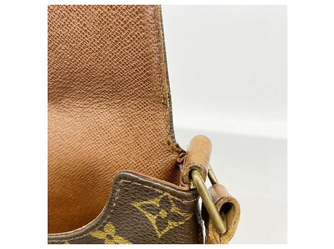 Borsa a tracolla Louis Vuitton Monogram Musette Marrone - vista 7
