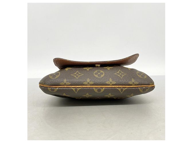 Borsa a tracolla Louis Vuitton Monogram Musette Salsa Marrone - vista 3