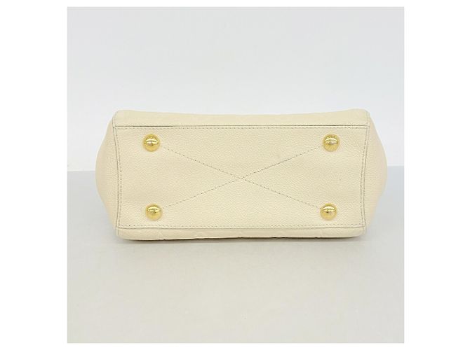 Borsa Louis Vuitton Monogram Empreinte Montaigne BB Crudo - vista 3