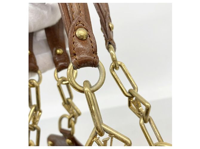 Borsa Louis Vuitton Monogram Charm Cabas Bianco - vista 11
