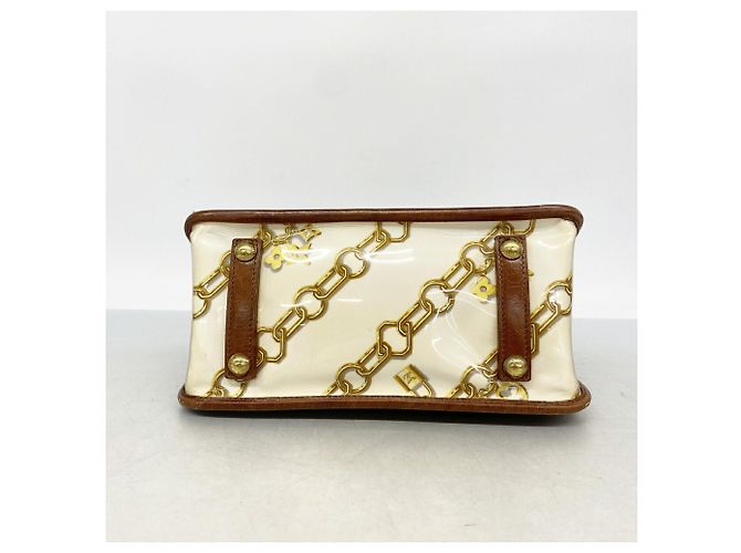 Borsa Louis Vuitton Monogram Charm Cabas Bianco - vista 3