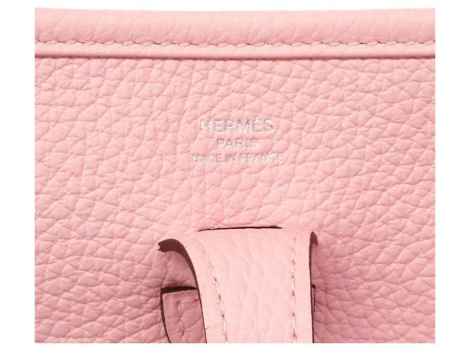 Hermès Borsa a tracolla Hermes Evelyne 23 Rosa - vista 5