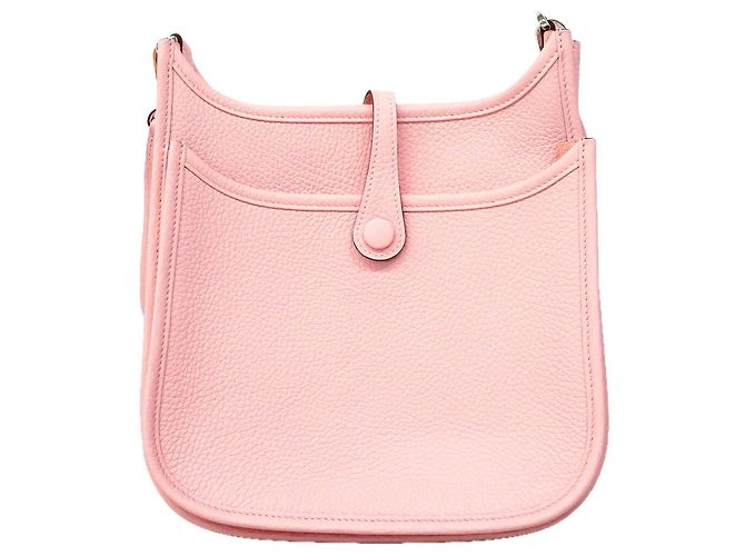 Hermès Borsa a tracolla Hermes Evelyne 23 Rosa - vista 8
