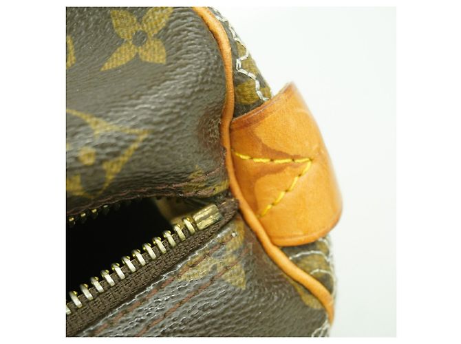 Borsa Louis Vuitton Monogram Dentelle Speedy 30 Argento - vista 10