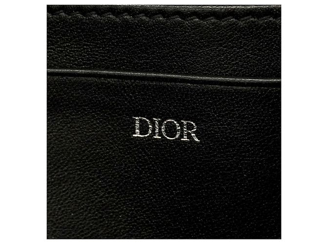 Borsa a tracolla Christian Dior in tela nera Nero - vista 5