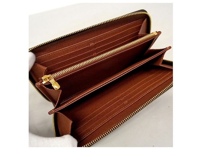Louis Vuitton Monogram Zippy Wallet Braun - Ansicht 4