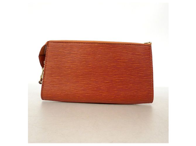 Louis Vuitton Epi Pochette Accessoires Pouch Marrone - vista 9