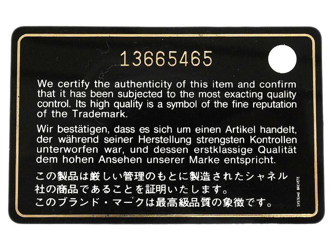 Chanel Schultertasche Schwarz - Ansicht 10