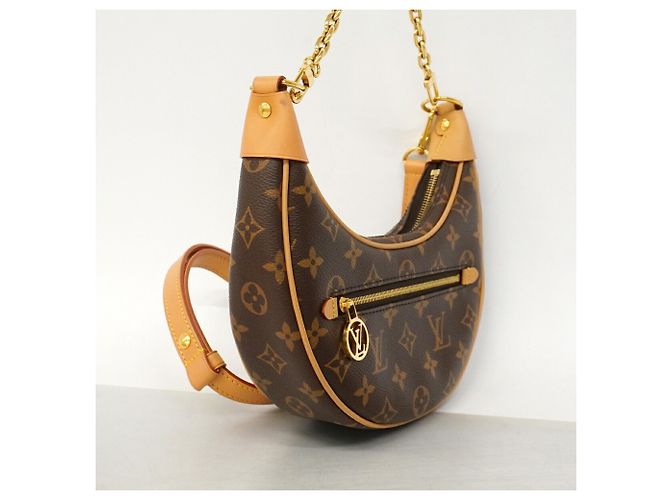 Borsa Louis Vuitton Monogram Loop Marrone - vista 2