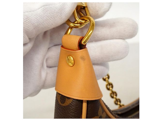 Borsa Louis Vuitton Monogram Loop Marrone - vista 7