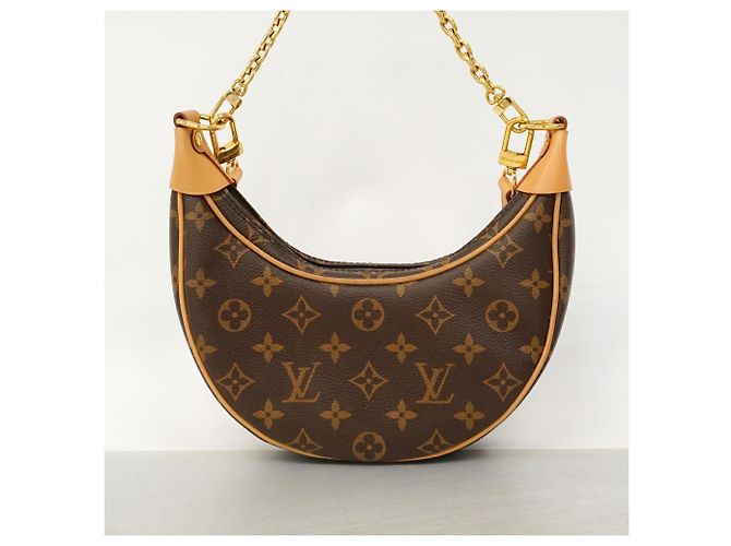 Borsa Louis Vuitton Monogram Loop Marrone - vista 9
