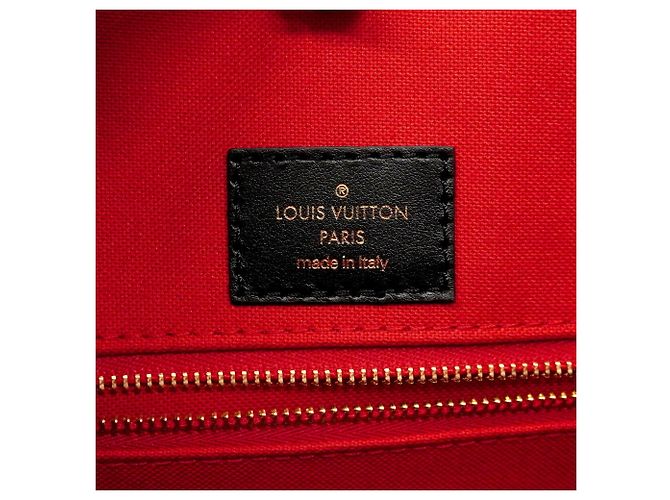 Louis Vuitton Monogram Giant Reverse OnTheGo MM Tote Bag Braun - Ansicht 5