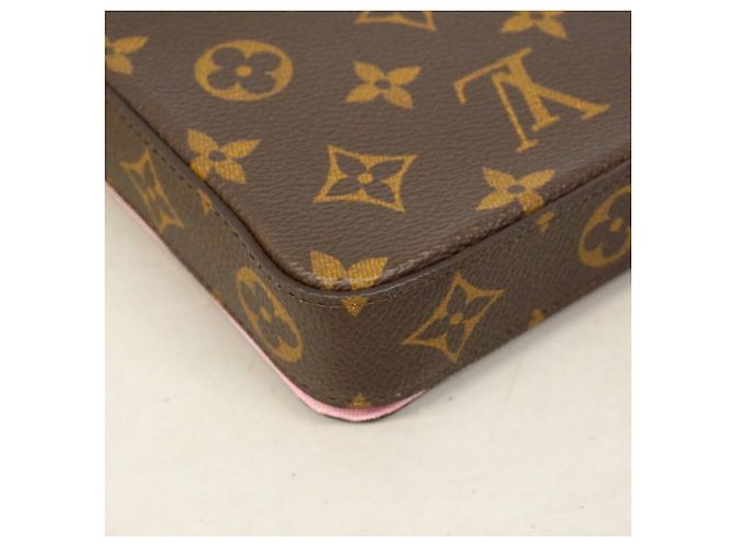 Louis Vuitton Monogram Vivienne Pochette Felicie Wallet Marrone - vista 6