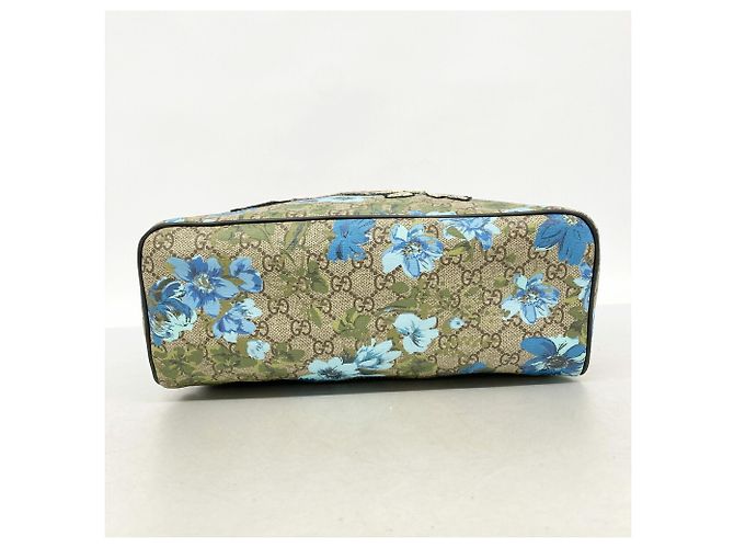 Zaino Gucci GG Supreme con ricamo a uccello Multicolore Beige - vista 3