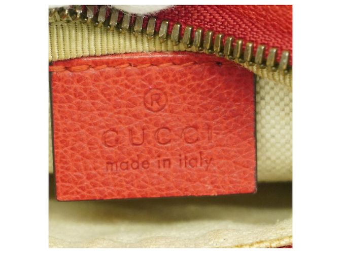 Marsupio Gucci in pelle rossa Rosso - vista 5
