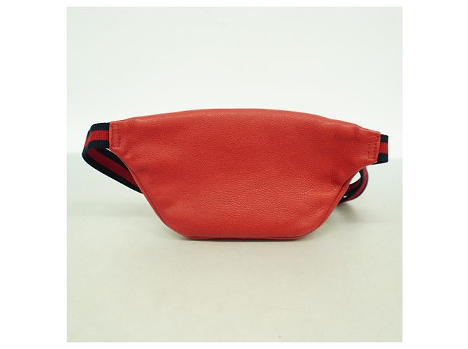 Marsupio Gucci in pelle rossa Rosso - vista 9