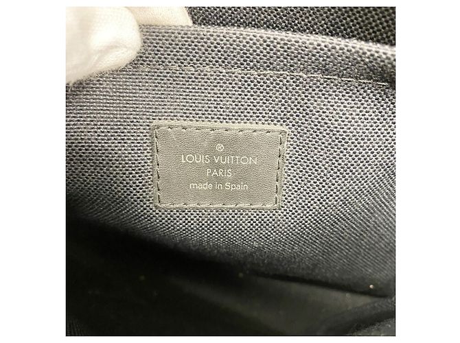 Borsa a tracolla Louis Vuitton Utah Canyon PM Nero - vista 5
