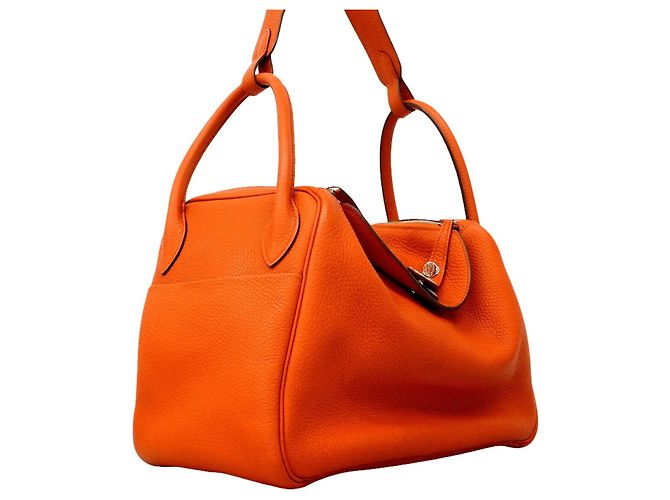 Hermès Hermes Lindy 30 Handtasche Braun - Ansicht 2