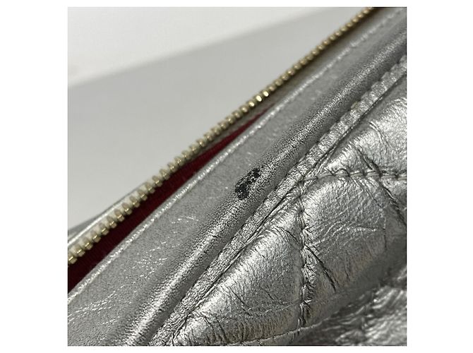 Borsa a tracolla Chanel Gabrielle de Chanel Argento - vista 8