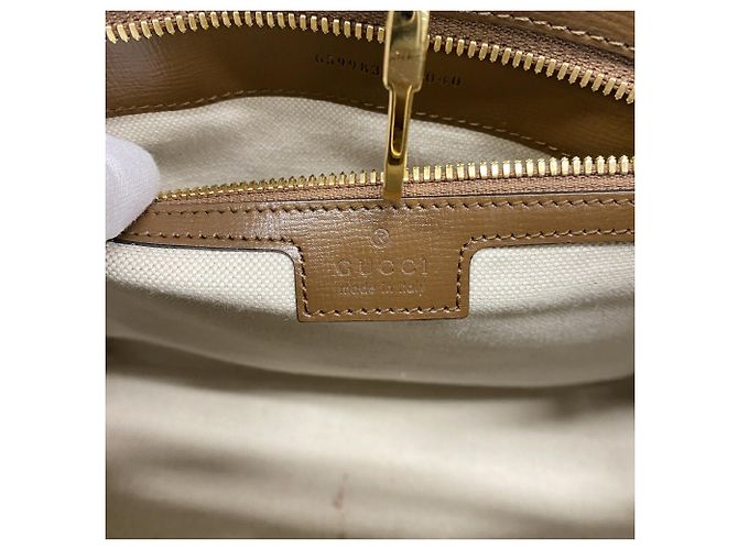 Borsa Tote Gucci GG Supreme Marrone - vista 5