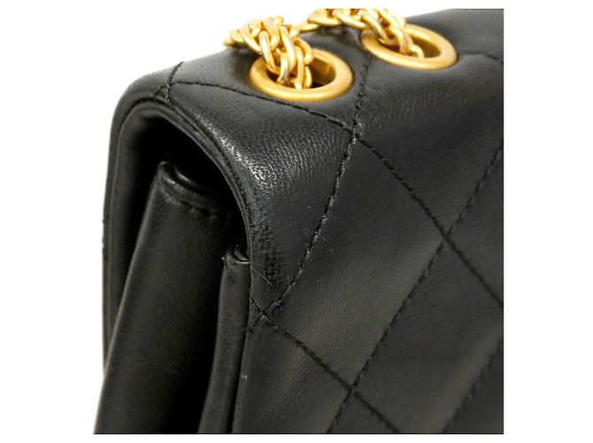 Borsa a tracolla Chanel Matelassé con catena Nero - vista 7