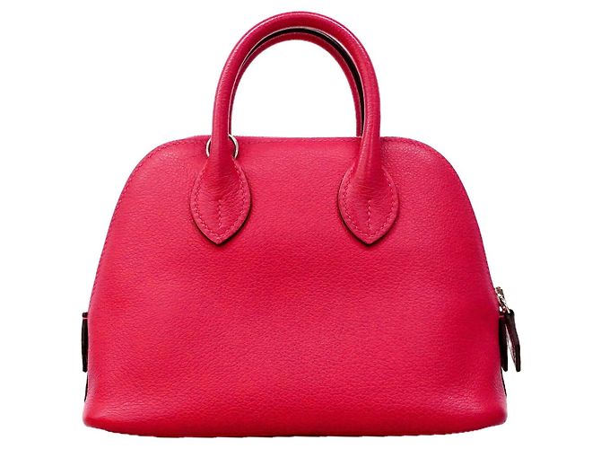 Hermès Borsa Hermes Bolide 1923 Mini Verso Rosso - vista 13
