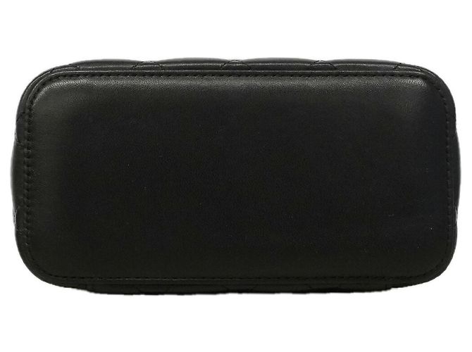 Borsa a tracolla con catena Chanel Matelassé Nero - vista 3