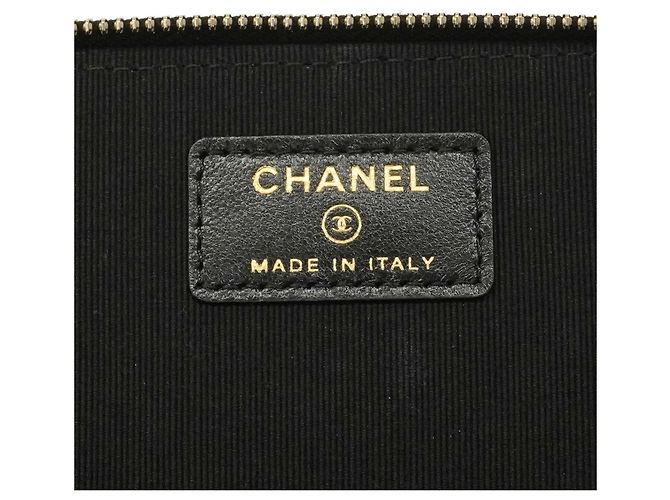 Borsa a tracolla con catena Chanel Matelassé Nero - vista 5