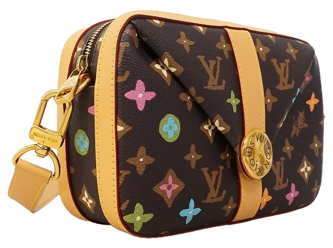 Louis Vuitton Monogram Craggy Envelope Schultertasche Schokolade - Ansicht 2