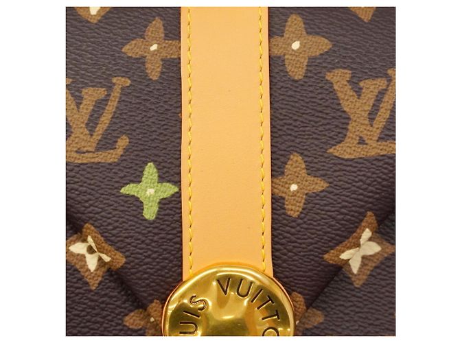 Louis Vuitton Monogram Craggy Envelope Schultertasche Schokolade - Ansicht 6