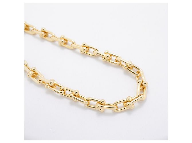 Autre Marque Collana Tiffany & Co. Hardware Small Link in oro giallo 18K - vista 2