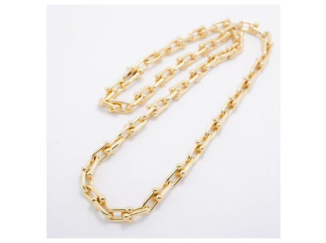 Autre Marque Collana Tiffany & Co. Hardware Small Link in oro giallo 18K - vista 3
