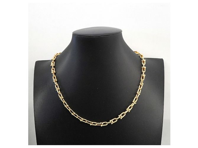 Autre Marque Collana Tiffany & Co. Hardware Small Link in oro giallo 18K - vista 6
